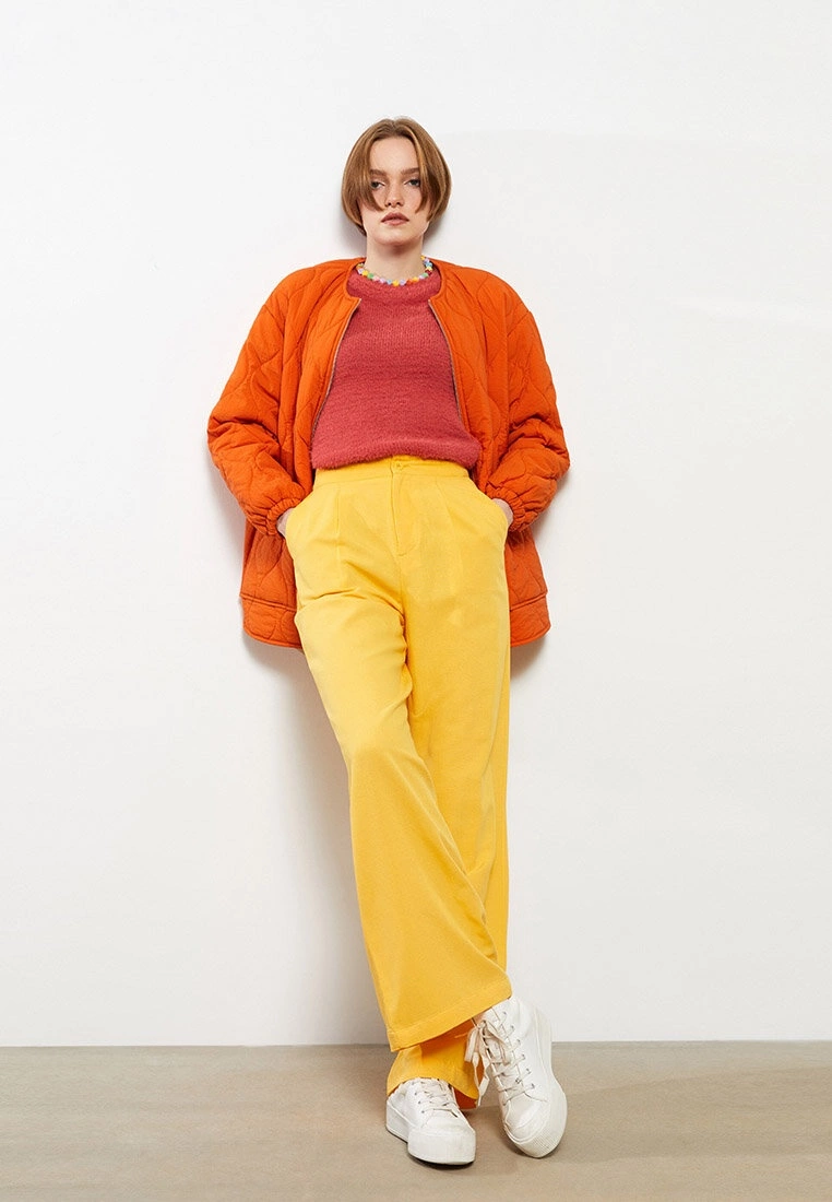 LC WAIKIKI Standard Fit Women's Straight Trousers 4 LC WAIKIKI Standard Fit Women's Straight Trousers - Image 2