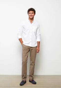 LC WAIKIKI Regular Fit Long Sleeve Patterned Men's Shirt -LC WAIKIKI popular shop lc waikiki 1349 4994236 2