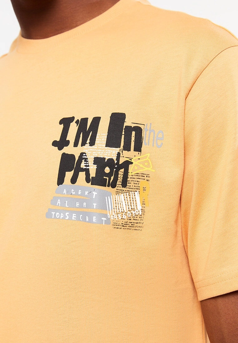 LC WAIKIKI Crew Neck Short Sleeve Printed Combed Cotton Men's T-Shirt 6 LC WAIKIKI Crew Neck Short Sleeve Printed Combed Cotton Men's T-Shirt - Image 4