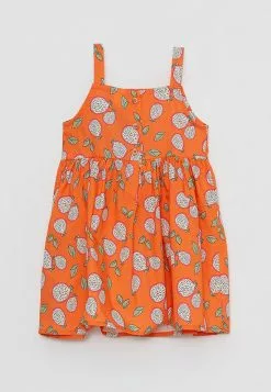 LC WAIKIKI Square Collar Strap Printed Cotton Baby Girl Dress -LC WAIKIKI popular shop lc waikiki 1358 2509726 2