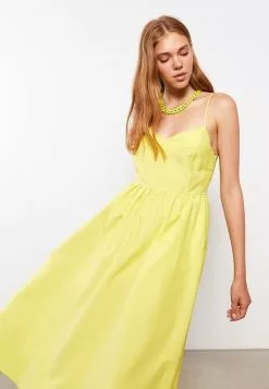 LC WAIKIKI Heart Collar Straight Strap Women's Dress -LC WAIKIKI popular shop lc waikiki 1361 9715726 2