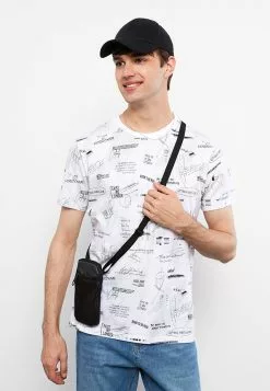 LC WAIKIKI Crew Neck Short Sleeve Printed Combed Cotton Men's T-Shirt