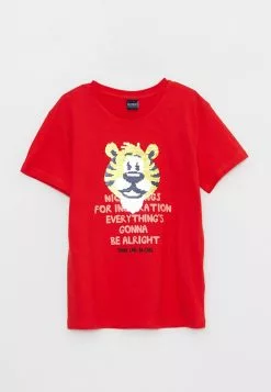 LC WAIKIKI Crew Neck Printed Double Sided Sequined Short Sleeve Boy T-Shirt -LC WAIKIKI popular shop lc waikiki 1369 4615726 3