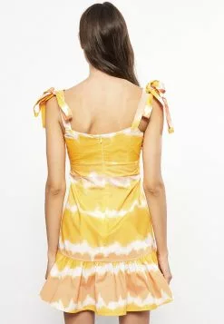 LC WAIKIKI Square Collar Patterned Strap Poplin Women's Dress -LC WAIKIKI popular shop lc waikiki 1372 3929726 5