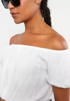 LC WAIKIKI Boat Neck Straight Short Sleeve Crop Viscose Women's Blouse 12 LC WAIKIKI Boat Neck Straight Short Sleeve Crop Viscose Women's Blouse -LC WAIKIKI popular shop lc waikiki 1374 3515726 4