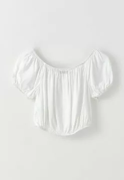 LC WAIKIKI Boat Neck Straight Short Sleeve Crop Viscose Women's Blouse 15 LC WAIKIKI Boat Neck Straight Short Sleeve Crop Viscose Women's Blouse -LC WAIKIKI popular shop lc waikiki 1374 3515726 7