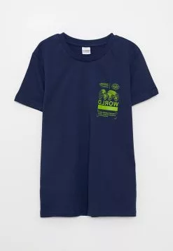 LC WAIKIKI Crew Neck Printed Short Sleeve Cotton Boy T-Shirt