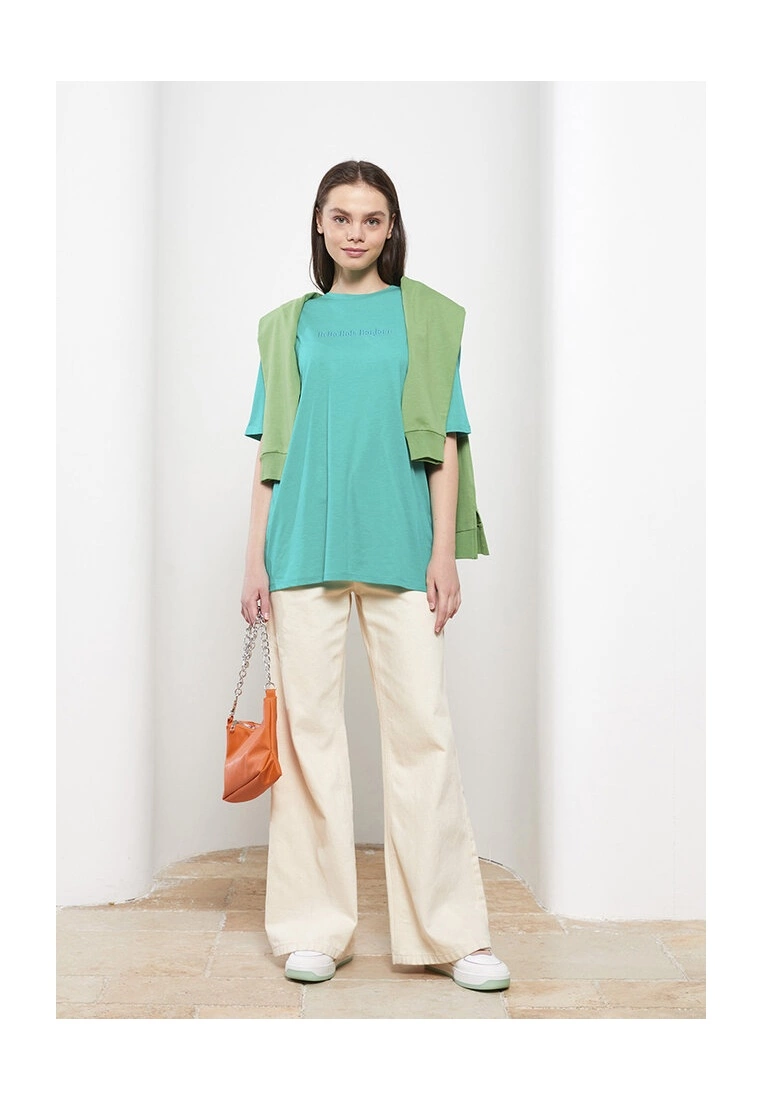 LC WAIKIKI Letter Printed Tunic 6 LC WAIKIKI Letter Printed Tunic - Image 4