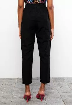 LC WAIKIKI Elastic Waist Straight Pocket Detailed Women's Trousers -LC WAIKIKI popular shop lc waikiki 1382 6405236 2