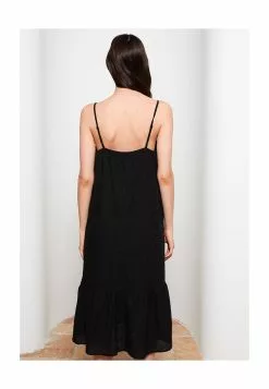 LC WAIKIKI V-Neck Patterned Women's Dress With Straps -LC WAIKIKI popular shop lc waikiki 1383 1926526 2