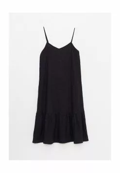 LC WAIKIKI V-Neck Patterned Women's Dress With Straps -LC WAIKIKI popular shop lc waikiki 1383 1926526 6