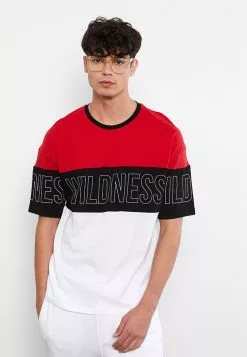 LC WAIKIKI Crew Neck Short Sleeve Color Block Combed Cotton Men's T-Shirt