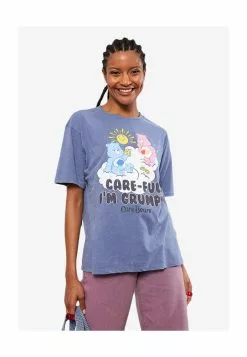 LC WAIKIKI Crew Neck Care Bears Printed Short Sleeve Cotton Women's T-Shirt