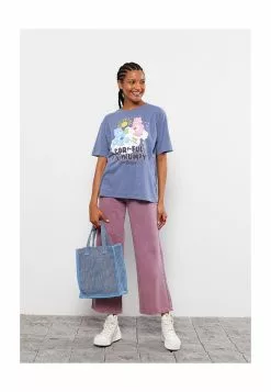 LC WAIKIKI Crew Neck Care Bears Printed Short Sleeve Cotton Women's T-Shirt -LC WAIKIKI popular shop lc waikiki 1387 4377626 4