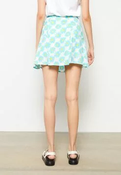 LC WAIKIKI Zippered Waist Floral Viscose Women's Short Skirt -LC WAIKIKI popular shop lc waikiki 1387 7203236 6