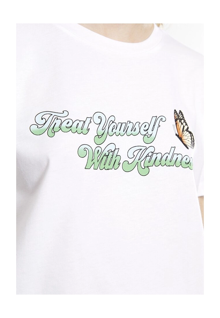 LC WAIKIKI Printed Cotton Women's T-Shirt 5 LC WAIKIKI Printed Cotton Women's T-Shirt - Image 3