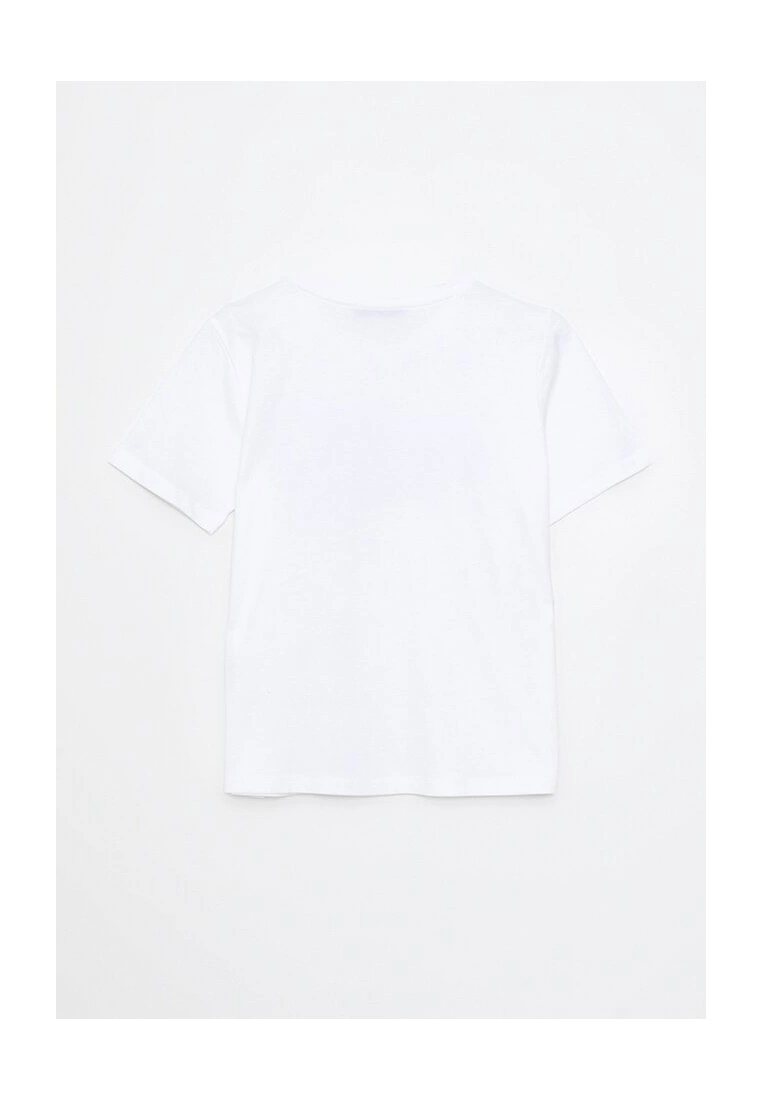 LC WAIKIKI Printed Cotton Women's T-Shirt 8 LC WAIKIKI Printed Cotton Women's T-Shirt - Image 6