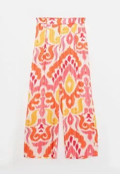 LC WAIKIKI Elastic Waist Patterned Satin Women's Trousers -LC WAIKIKI popular shop lc waikiki 1393 8729726 6