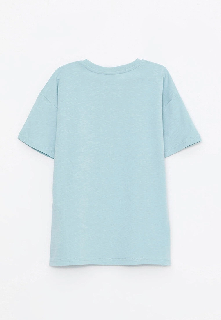 LC WAIKIKI Crew Neck Printed Short Sleeve Cotton Boy T-Shirt 4 LC WAIKIKI Crew Neck Printed Short Sleeve Cotton Boy T-Shirt - Image 2