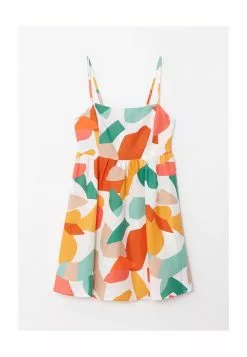 LC WAIKIKI Square Collar Patterned Strap Women's Dress -LC WAIKIKI popular shop lc waikiki 1397 6357626 5