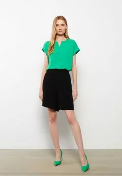 LC WAIKIKI Elastic Waist Straight Viscose Women's Shorts