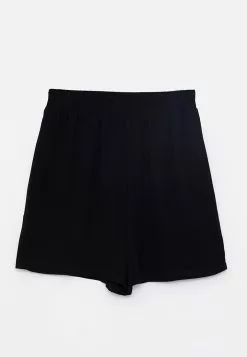 LC WAIKIKI Elastic Waist Straight Viscose Women's Shorts -LC WAIKIKI popular shop lc waikiki 1401 8239726 6