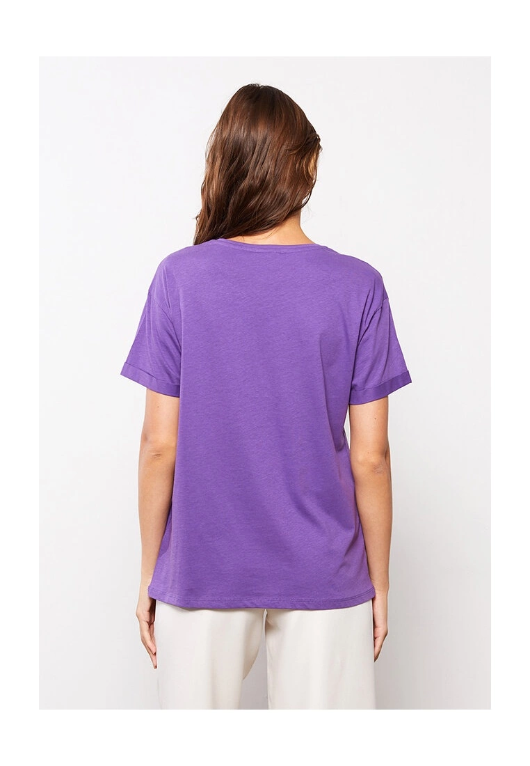 LC WAIKIKI Straight Cotton T-Shirt 4 LC WAIKIKI Straight Cotton T-Shirt - Image 2