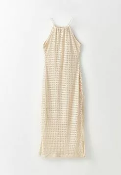 LC WAIKIKI Halter Neck Embroidered Sleeveless Women's Dress -LC WAIKIKI popular shop lc waikiki 1406 0229726 6