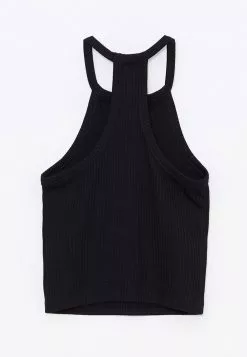 LC WAIKIKI Halter Collar Plain Female Singlet -LC WAIKIKI popular shop lc waikiki 1412 0039726 7