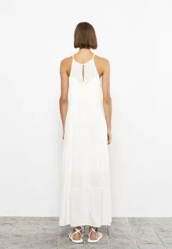 LC WAIKIKI Halter Neck Embroidered Sleeveless Poplin Women's Dress -LC WAIKIKI popular shop lc waikiki 1414 2329726 3