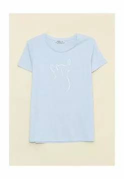 LC WAIKIKI Printed Short Sleeves Women's T-Shirt -LC WAIKIKI popular shop lc waikiki 1420 0957626 5