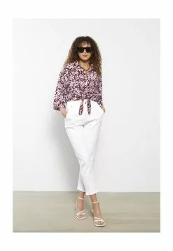 LC WAIKIKI Patterned Crop Women's Shirt -LC WAIKIKI popular shop lc waikiki 1420 4357626 4