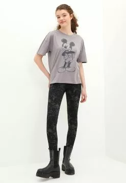 LC WAIKIKI Elastic Waist Patterned Women's Leggings