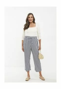 LC WAIKIKI Striped Viscose Women's Pants -LC WAIKIKI popular shop lc waikiki 1434 3357626 4