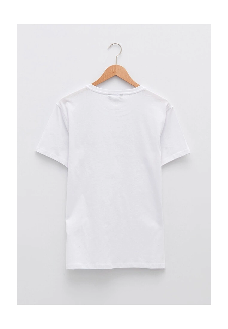 LC WAIKIKI Printed Combed Cotton Men T-Shirt 8 LC WAIKIKI Printed Combed Cotton Men T-Shirt - Image 6