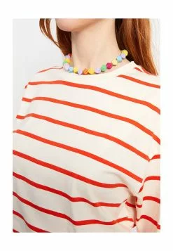 LC WAIKIKI Crew Neck Striped Short Sleeve Cotton Women's T-Shirt -LC WAIKIKI popular shop lc waikiki 1453 8467626 3