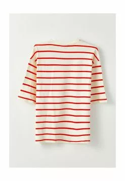LC WAIKIKI Crew Neck Striped Short Sleeve Cotton Women's T-Shirt -LC WAIKIKI popular shop lc waikiki 1453 8467626 6