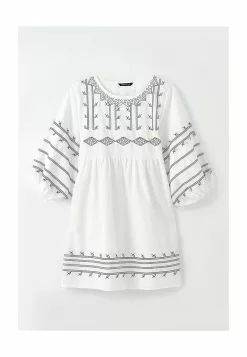 LC WAIKIKI Crew Neck Patterned Poplin Tunic -LC WAIKIKI popular shop lc waikiki 1457 8547626 6