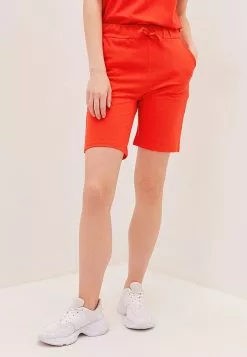 LC WAIKIKI Elastic Waist Pocket Detailed Piqué Fabric Women's Shorts -LC WAIKIKI popular shop lc waikiki 1464 0306526 3