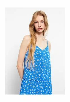 LC WAIKIKI Heart Collar Floral Strap Crinkle Women's Dress -LC WAIKIKI popular shop lc waikiki 1467 9826526 3