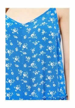 LC WAIKIKI Heart Collar Floral Strap Crinkle Women's Dress -LC WAIKIKI popular shop lc waikiki 1467 9826526 4