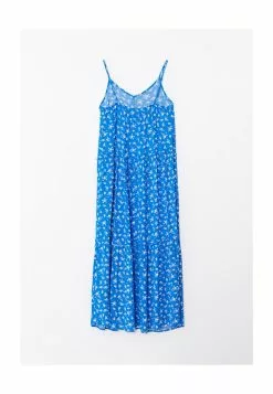 LC WAIKIKI Heart Collar Floral Strap Crinkle Women's Dress -LC WAIKIKI popular shop lc waikiki 1467 9826526 7