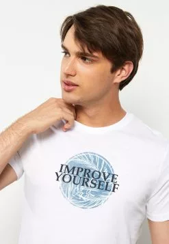 LC WAIKIKI Crew Neck Short Sleeve Printed Combed Cotton Men's T-Shirt -LC WAIKIKI popular shop lc waikiki 1469 6869836 3