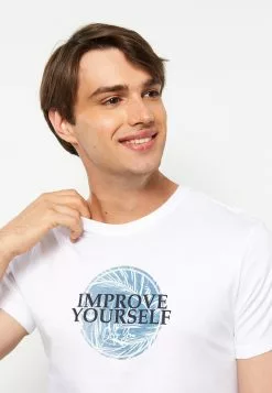 LC WAIKIKI Crew Neck Short Sleeve Printed Combed Cotton Men's T-Shirt -LC WAIKIKI popular shop lc waikiki 1469 6869836 4