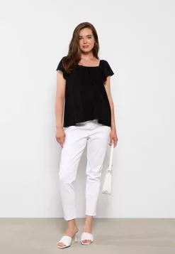 LC WAIKIKI Square Neck Straight Maternity Blouse -LC WAIKIKI popular shop lc waikiki 1472 7495526 4