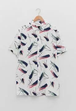 LC WAIKIKI Regular Fit Short Sleeve Patterned Viscose Men's Shirt -LC WAIKIKI popular shop lc waikiki 1478 7559836 6