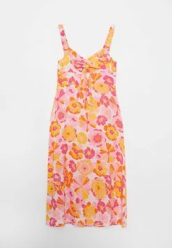 LC WAIKIKI Heart Collar Patterned Viscose Women's Dress With Straps -LC WAIKIKI popular shop lc waikiki 1482 6459836 7