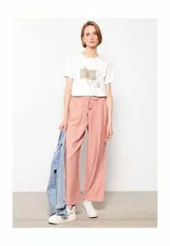 LC WAIKIKI Elastic Waist Women's Pants -LC WAIKIKI popular shop lc waikiki 1482 8627626 4