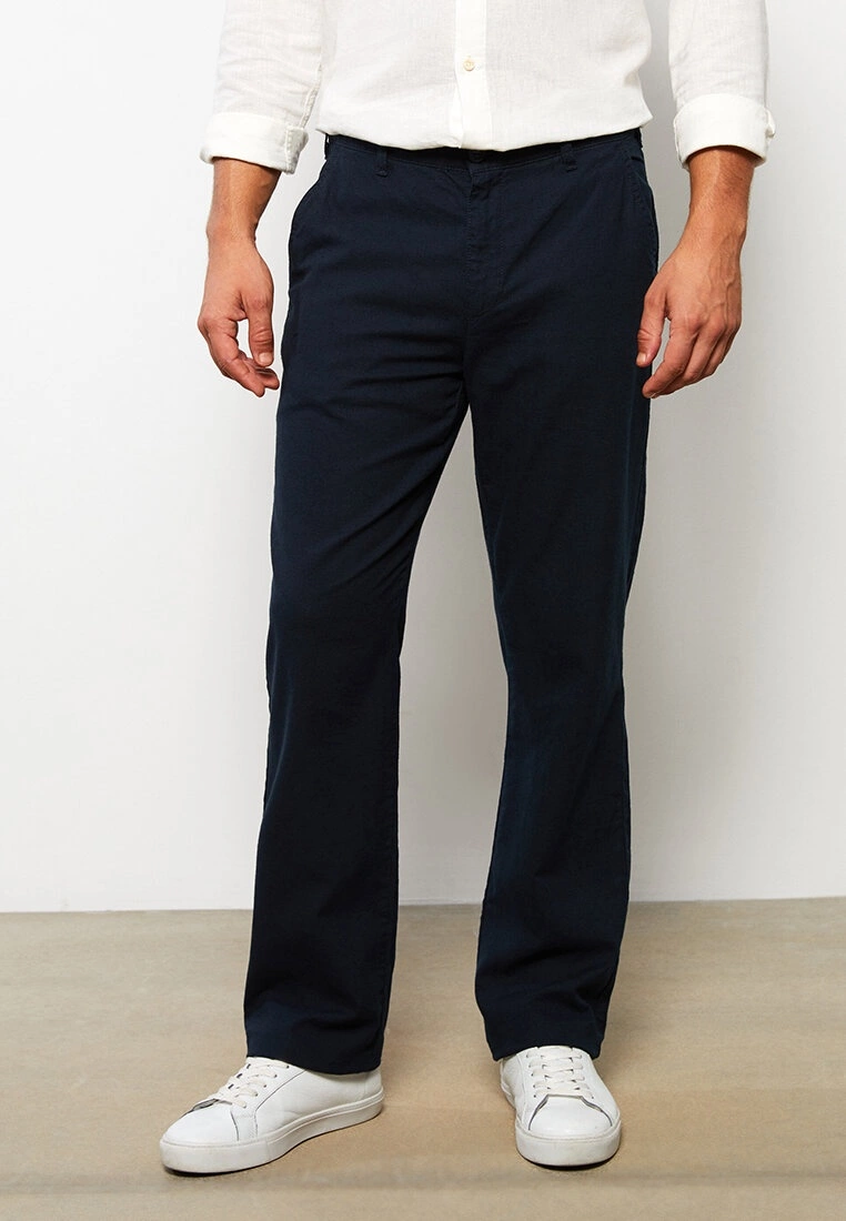 LC WAIKIKI Wide Fit Men's Chino Trousers 5 LC WAIKIKI Wide Fit Men's Chino Trousers - Image 3