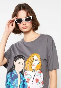 LC WAIKIKI Printed Cotton T-Shirt -LC WAIKIKI popular shop lc waikiki 1493 5047626 4